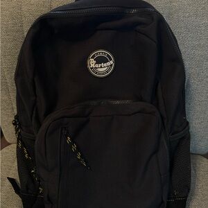 Dr. Martens Black Backpack with Logo